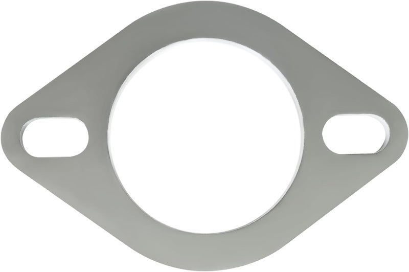 Simnliras Store 2 Bolt 2.5 inch/63.5mm Exhaust Flange Connection Kit Corrosion Proof 2.5 inch 2 Blot Exhaust Flange & Exhaust Gasket Kit with Bolts & Nuts for 63.5mm OD Pipes(2 Pcs Flange) - Image 4